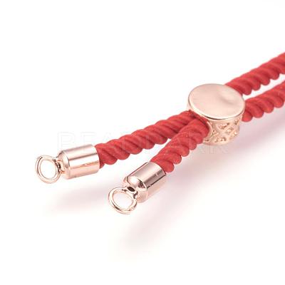 Brass Chain Bracelet Making MAK-L011-RG-1