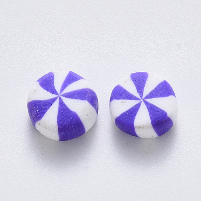 Handmade Polymer Clay Beads CLAY-R084-01-1