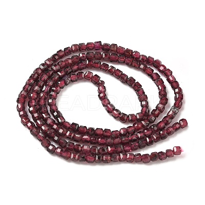 Natural Garnet Beads Strands G-RM241221-K26-1