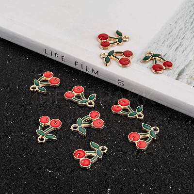 Alloy Enamel Pendants PALLOY-N0118-260-1