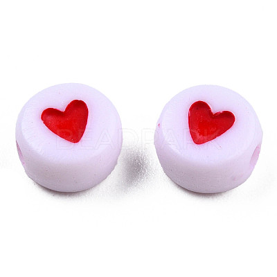 Opaque Acrylic Beads MACR-N008-57E-1