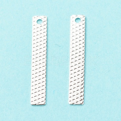 Brass Pendants KK-F831-023B-S-RS-1