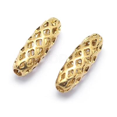 Brass Filigree Beads KK-A143-10C-RS-1