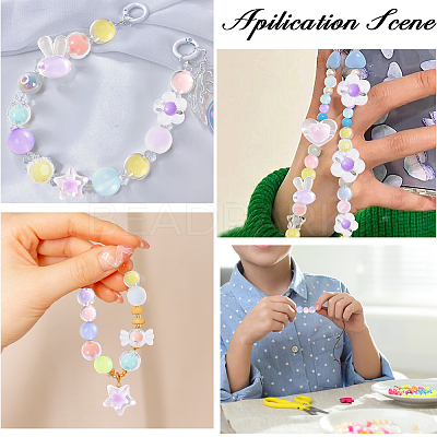 Mixed Style Acrylic Beads OACR-PH0004-11-1