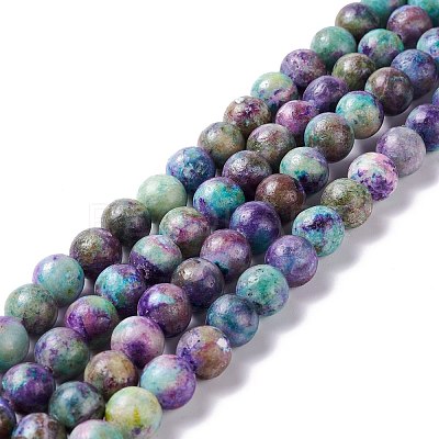 Natural Calcite Beads Strands G-K317-A07-04-1