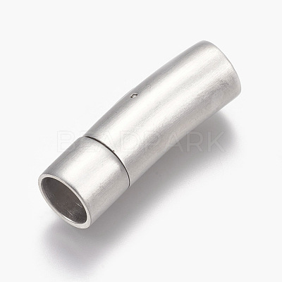 304 Stainless Steel Bayonet Clasps STAS-O114-032B-MP-1