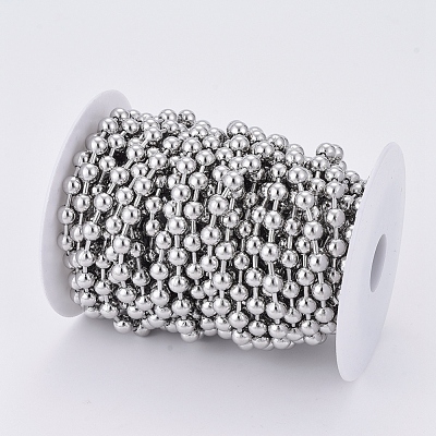 304 Stainless Steel Ball Chains CHS-F009-01I-P-1