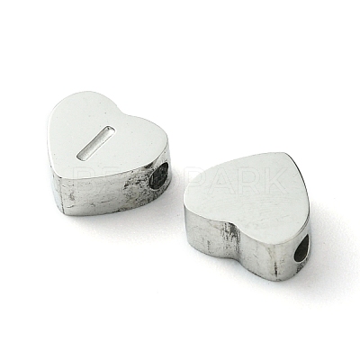 Tarnish Resistant 316L Surgical Stainless Steel Beads STAS-R230-01I-P-1-1