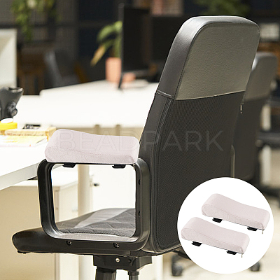 Polyester & Sponge Office Chair Armrests Pad AJEW-WH20006-377C-1