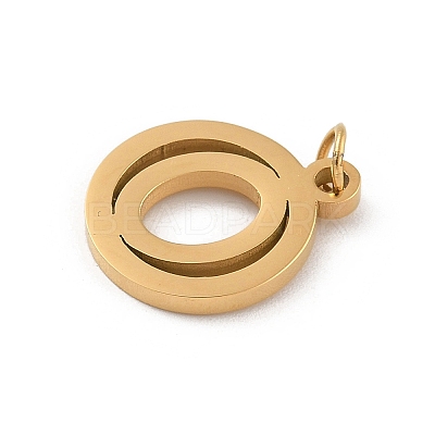 304 Stainless Steel Charms
with Jump Ring LS-STAS-R001-02G-O-1