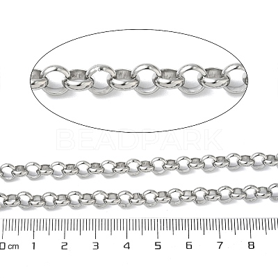 304 Stainless Steel Rolo Chains CHS-G043-05P-1