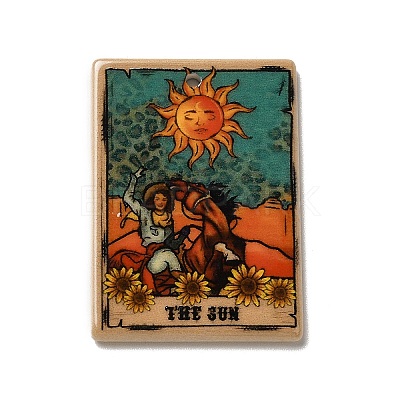 Printed Acrylic Pendants MACR-O046-01D-1