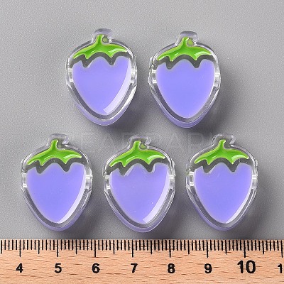 Transparent Enamel Acrylic Beads LS-X1-TACR-S155-003J-1