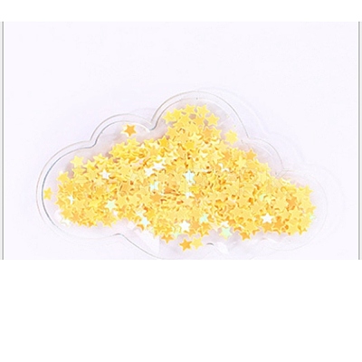 Quicksand Sequin Plastic Cabochons X-OHAR-CJC0002-04C-1