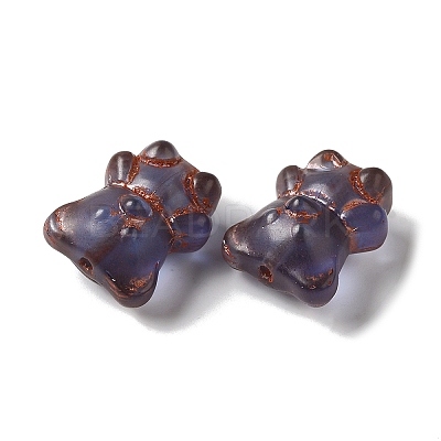 Transparent Lampwork Beads LAMP-P065-06A-04-1