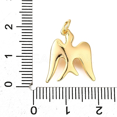 Brass Pendants KK-D356-11G-1
