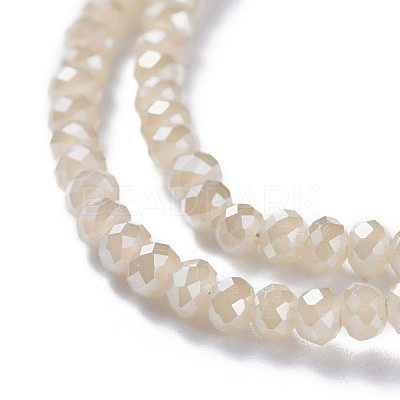 Electroplate Glass Beads Strands EGLA-P018-4mm-FR-A06-1