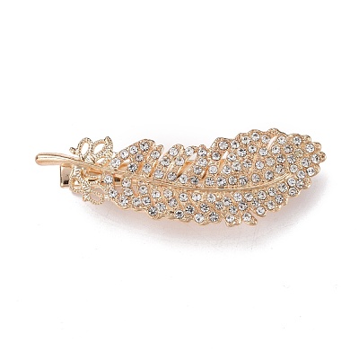 Alloy Crystal Rhinestone Alligator Hair Clips PHAR-Z003-04KCG-1