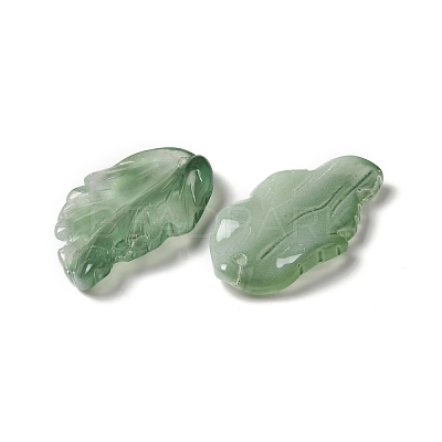 Dyed & Heated Glass Pendants X1-GLAA-B009-06-1