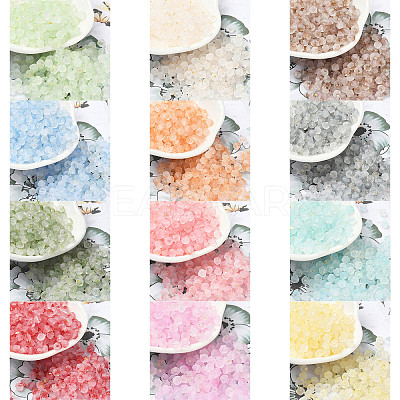 Frosted Glass Beads FGLA-D300-01-1