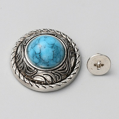 Zinc Alloy Decorative Rivets BUTT-WH0028-36B-01-1