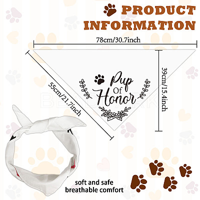 Cotton Dog's Kerchief AJEW-WH0503-082-1