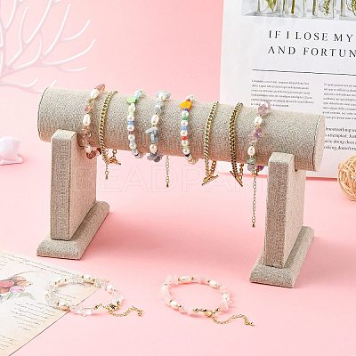 Column Wood Bracelet Displays BDIS-N005-02-1