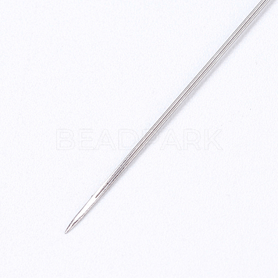 Iron Open Beading Needle IFIN-P036-01D-1