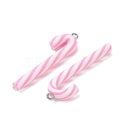 Handmade Polymer Clay Big Pendants CLAY-P005-05P-04-1