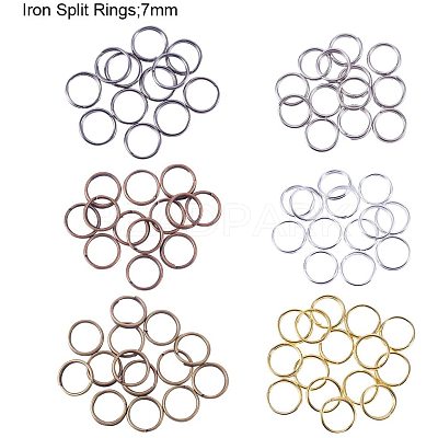 Iron Split Rings Sets IFIN-PH0001-11-7mm-1