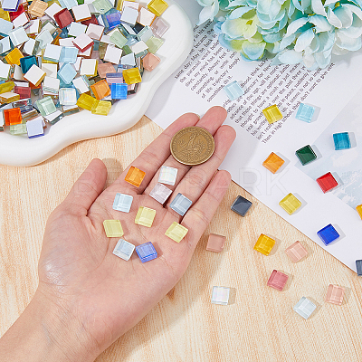 400G Glass Mosaic Tiles DIY-DC0001-97A-1