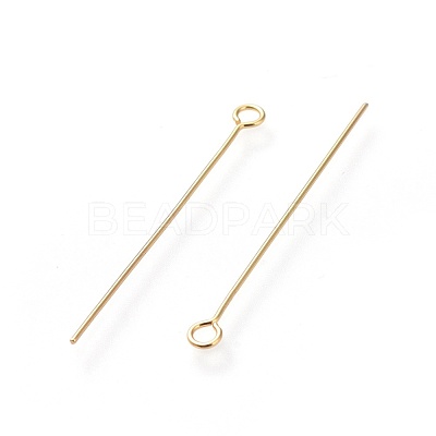 304 Stainless Steel Eye Pins X-STAS-G205-02B-G-1