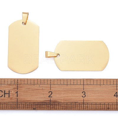 PVD Vacuum Plating 304 Stainless Steel Big Pendants LS-STAS-I140-19E-G-1