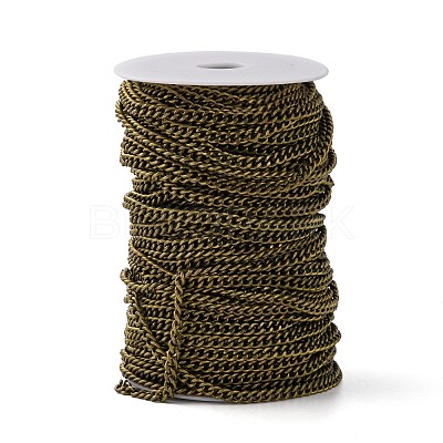 Iron Cuban Link Chains CH-R013-7x5.5mm-AB-NF-1