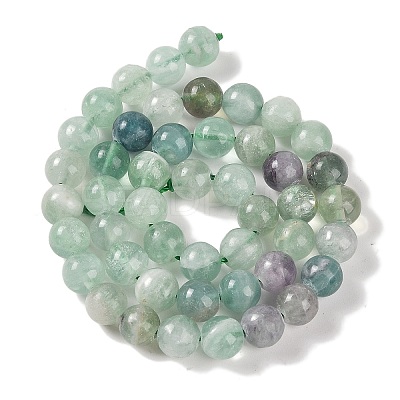 Natural Fluorite Beads Strands G-P530-B04-03-1