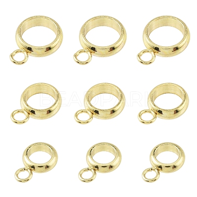 15Pcs 201 Stainless Steel Tube Bails STAS-YW0003-30A-1