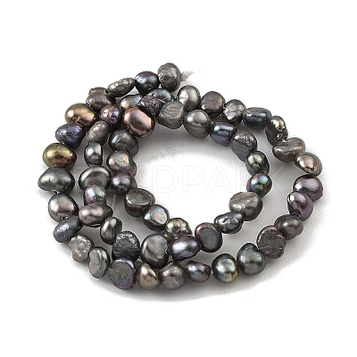 Dyed Natural Cultured Freshwater Pearl Beads Strands PEAR-A006-01B-X-1