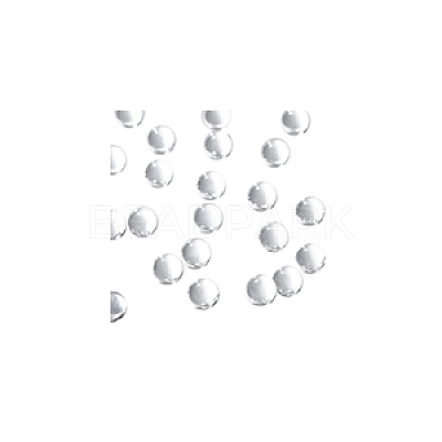 100Pcs Natural Quartz Sphere Beads G-NB0005-51B-1