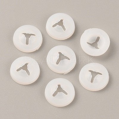 Plastic Doll Eye Nose Round Gaskets KY-WH0048-04C-1
