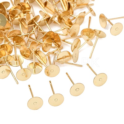 304 Stainless Steel Stud Earring Findings LS-X-STAS-E025-4G-1