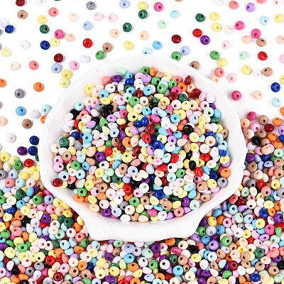 Opaque Acrylic Beads OACR-N150-05K-1