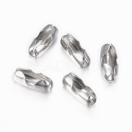 Tarnish Resistant 304 Stainless Steel Ball Chain Connectors STAS-H423-15P-1