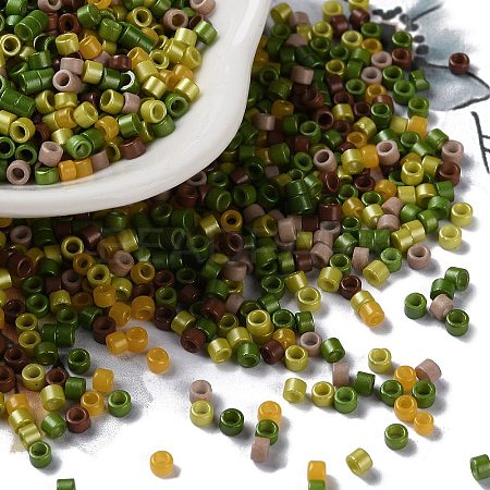 Baking Paint Glass Seed Beads SEED-S042-05A-12-1