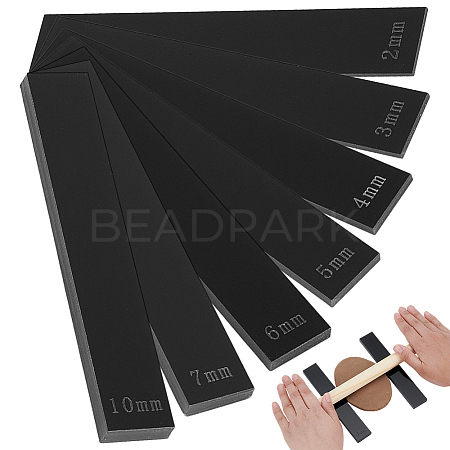 1 Set Acrylic Clay Guide Tool Sets DIY-BC0015-09C-1