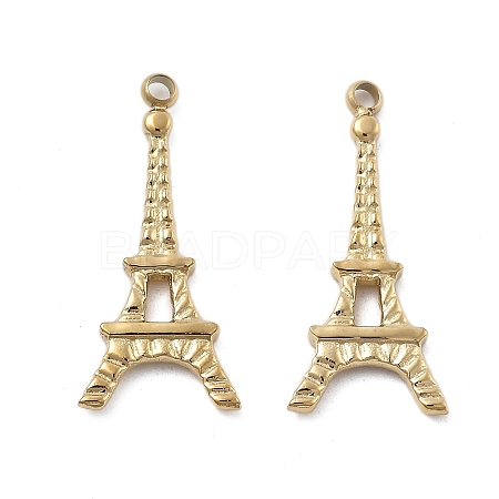304 Stainless Steel Pendants STAS-Z121-35G-1