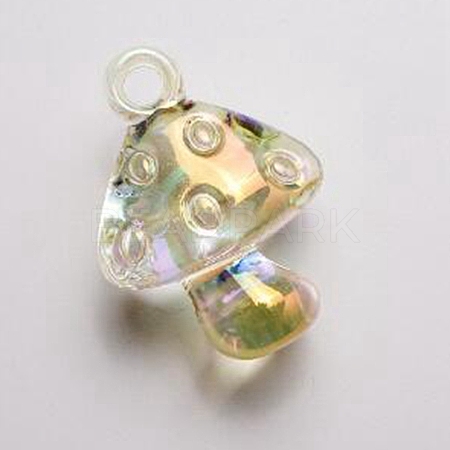 Transparent Acrylic Pendants LS-TACR-TAC0009-07G-1