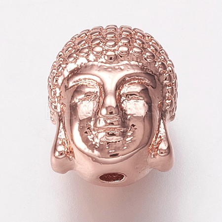 Brass Beads KK-P134-03RG-1