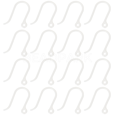 SUNNYCLUE 200Pcs Plastic Earring Hooks KY-SC0001-81B-1