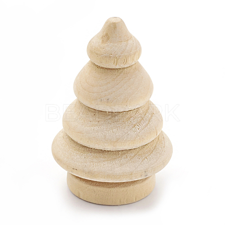 Unfinished Blank Wooden Christmas Tree X-WOOD-S040-83-1