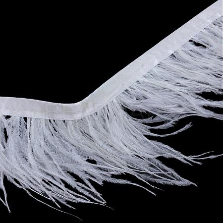 Fashion Ostrich Feather Cloth Strand Costume Accessories FIND-R030-8-10cm-15-1